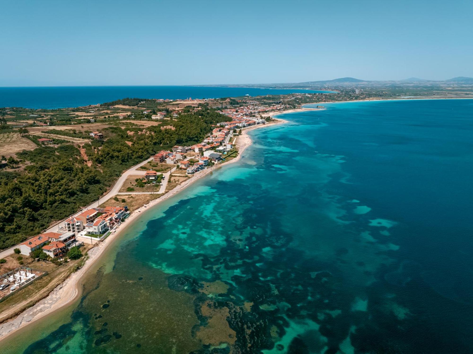 Azzurro E Verde By Rentalspro - Nea Potidaia Halkidiki ネア・ポティダイア エクステリア 写真